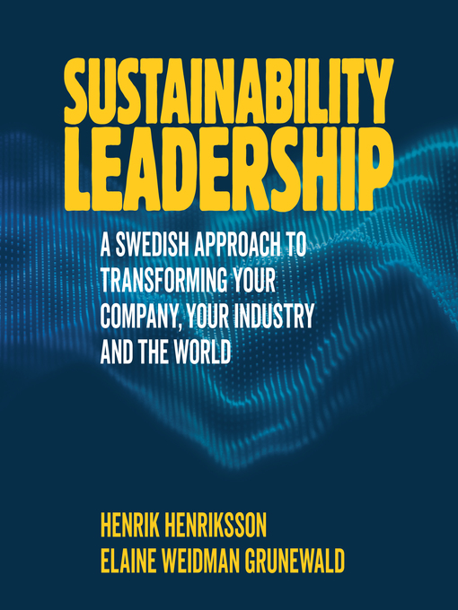 Title details for Sustainability Leadership by Henrik Henriksson - Wait list